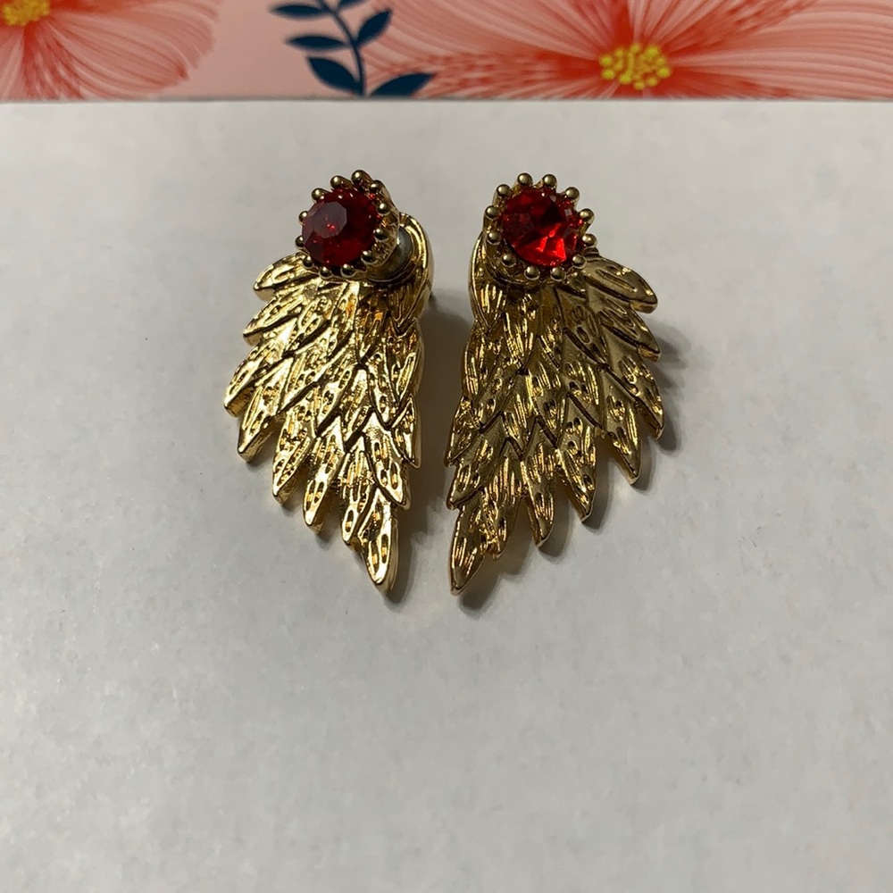 Wing earrings - Picture 1 of 3